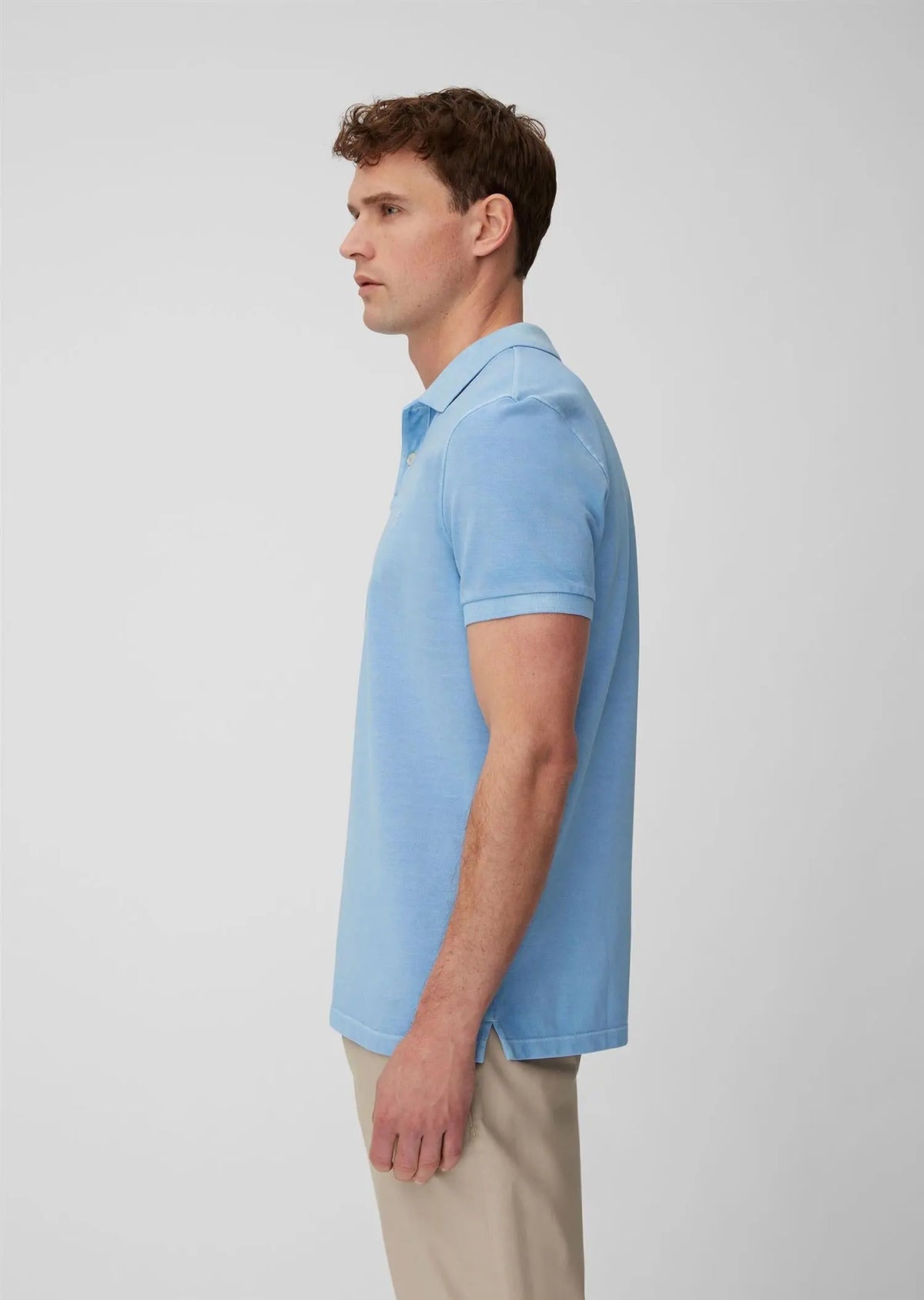 Pique Polo Organic - Air Blue Marc O'Polo