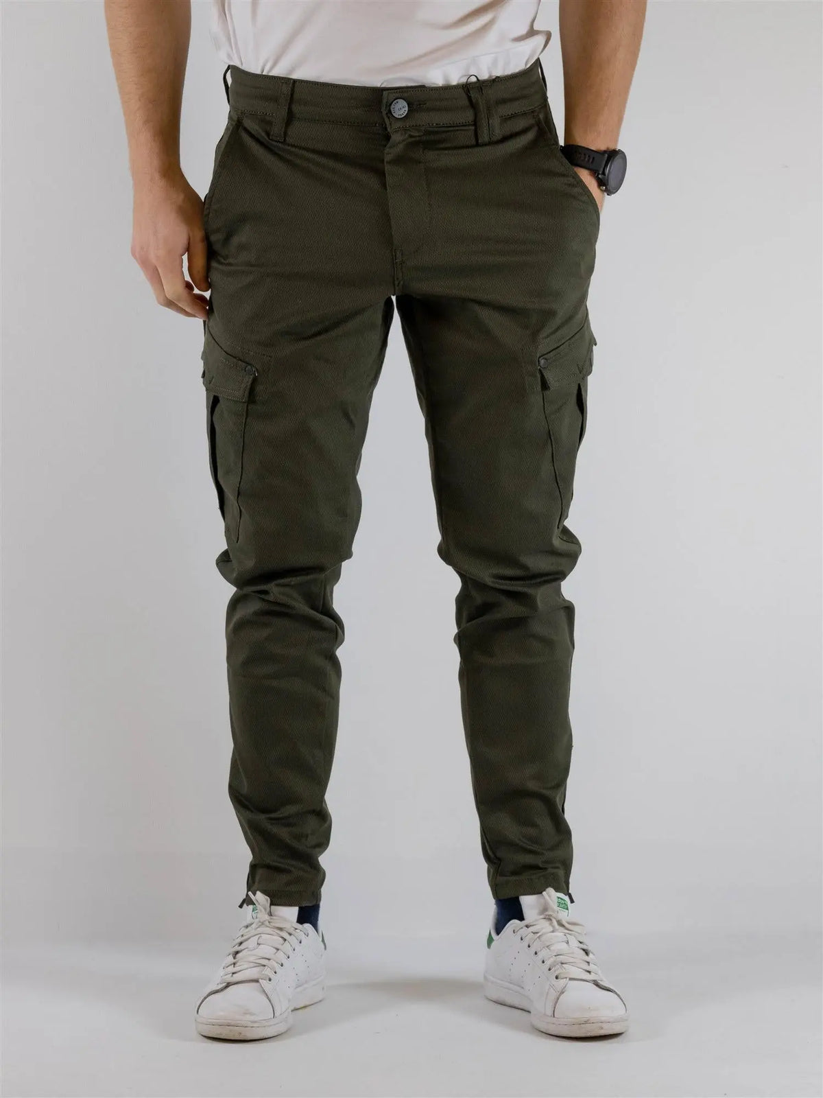 Pisa Flex Cargobukse K3280 - Army Gabba