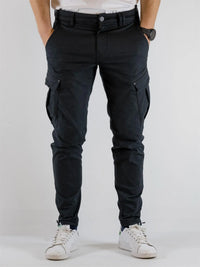 Pisa Flex Cargobukse K3280 - Black Gabba