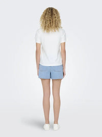 Pisa T-Skjorte Print - Cloud Dancer/Heart JDY