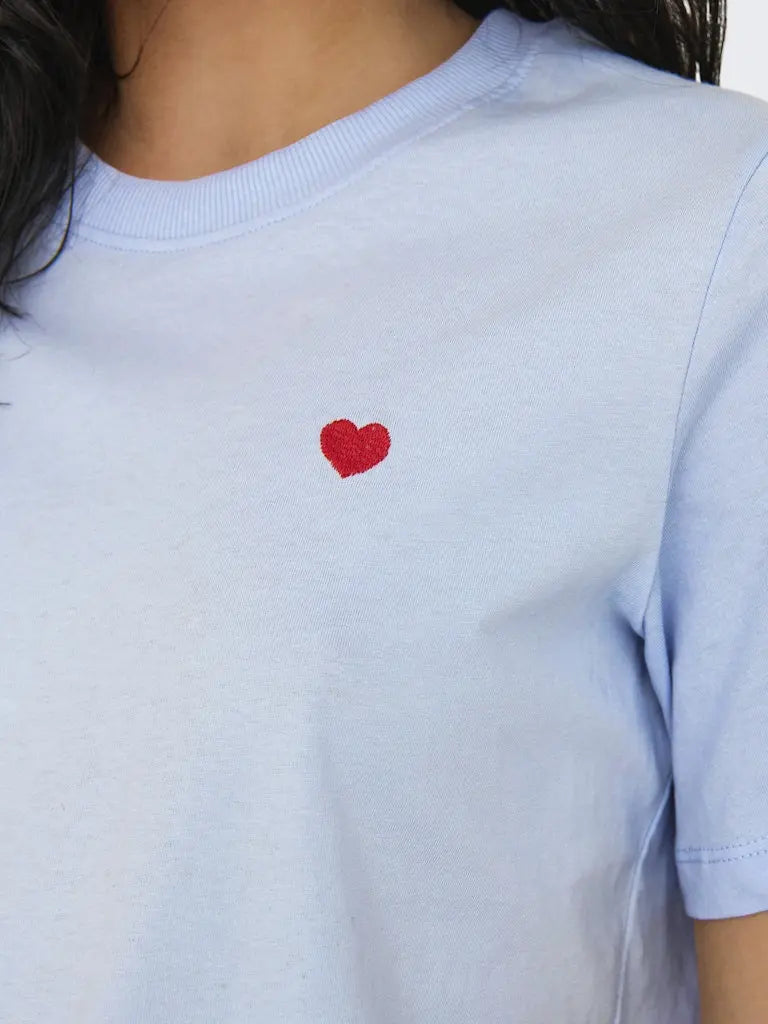 Pisa T-Skjorte Print - Kentucky Blue JDY