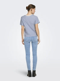 Pisa T-Skjorte Print Stripe - Ebb And Flow Stripes JDY