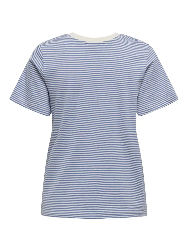 Pisa T-Skjorte Print Stripe - Ebb And Flow Stripes JDY