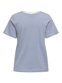 Pisa T-Skjorte Print Stripe - Ebb And Flow Stripes JDY