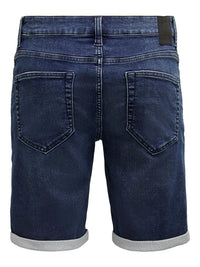 Ply Flex Shorts 8582 - Blue Denim Only & Sons