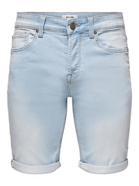 Ply Flex Shorts 8587 - Blue Denim Only & Sons