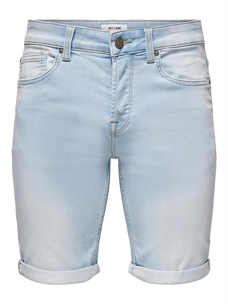 Ply Flex Shorts 8587 - Blue Denim Only & Sons