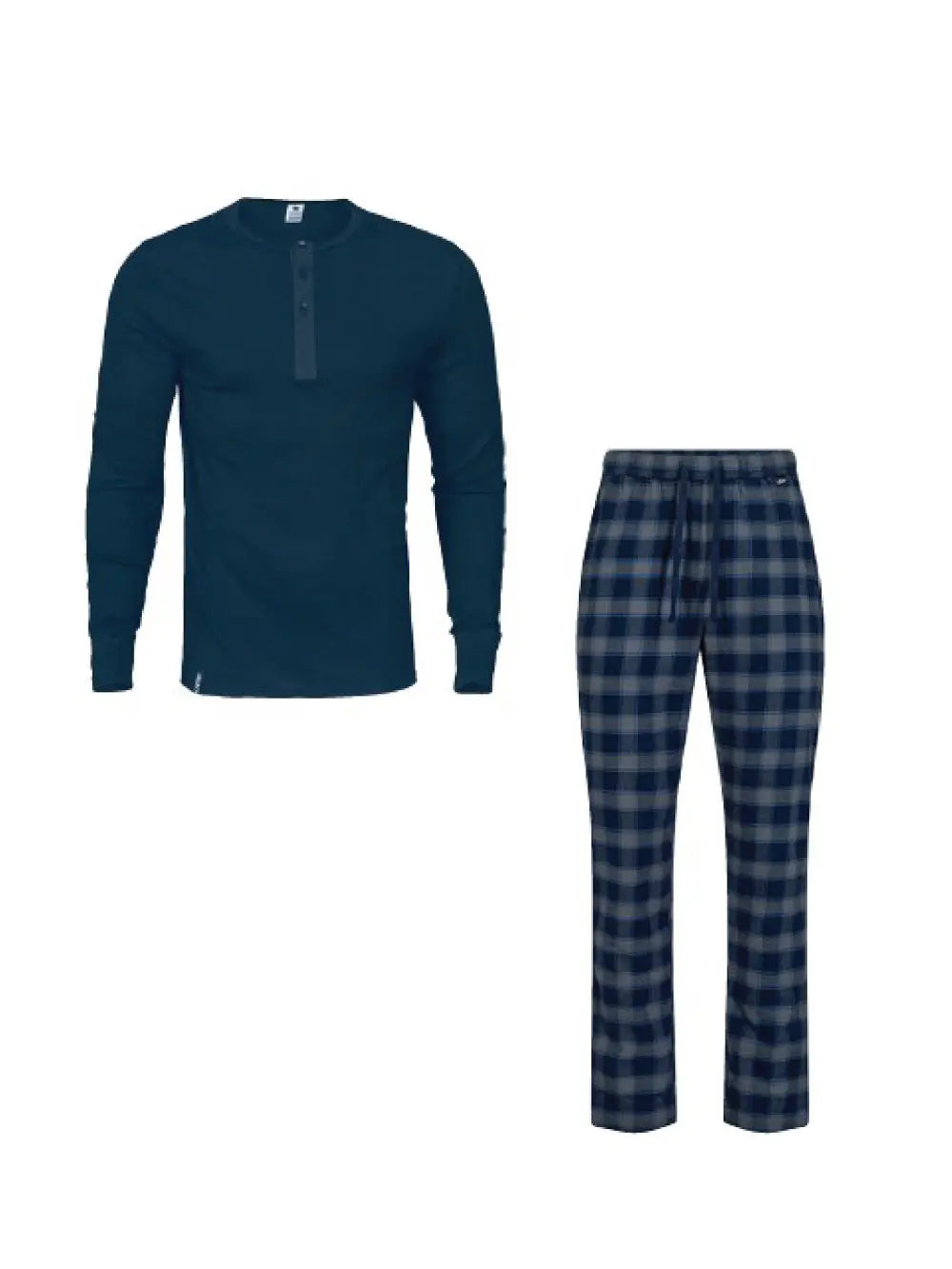 Pysjamas m/Bestefartrøye 25 - Dark Navy Dovre