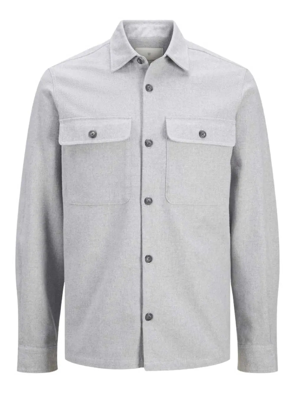 Raymond Twill Overshirt - Light Grey Melange Jack&Jones