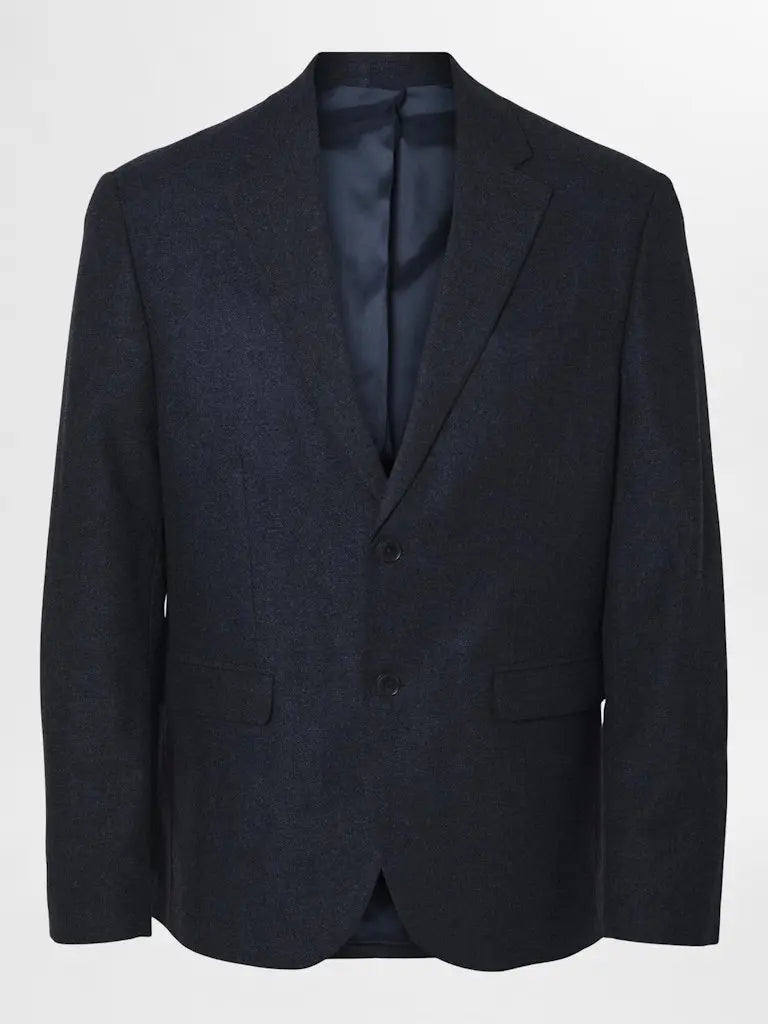 Reed Ull Blazer - Dark Blue Detail Selected Homme