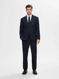 Reed Ull Blazer - Dark Blue Detail Selected Homme