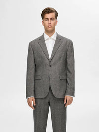 Reed Ull Blazer - Grey Pattern Selected Homme