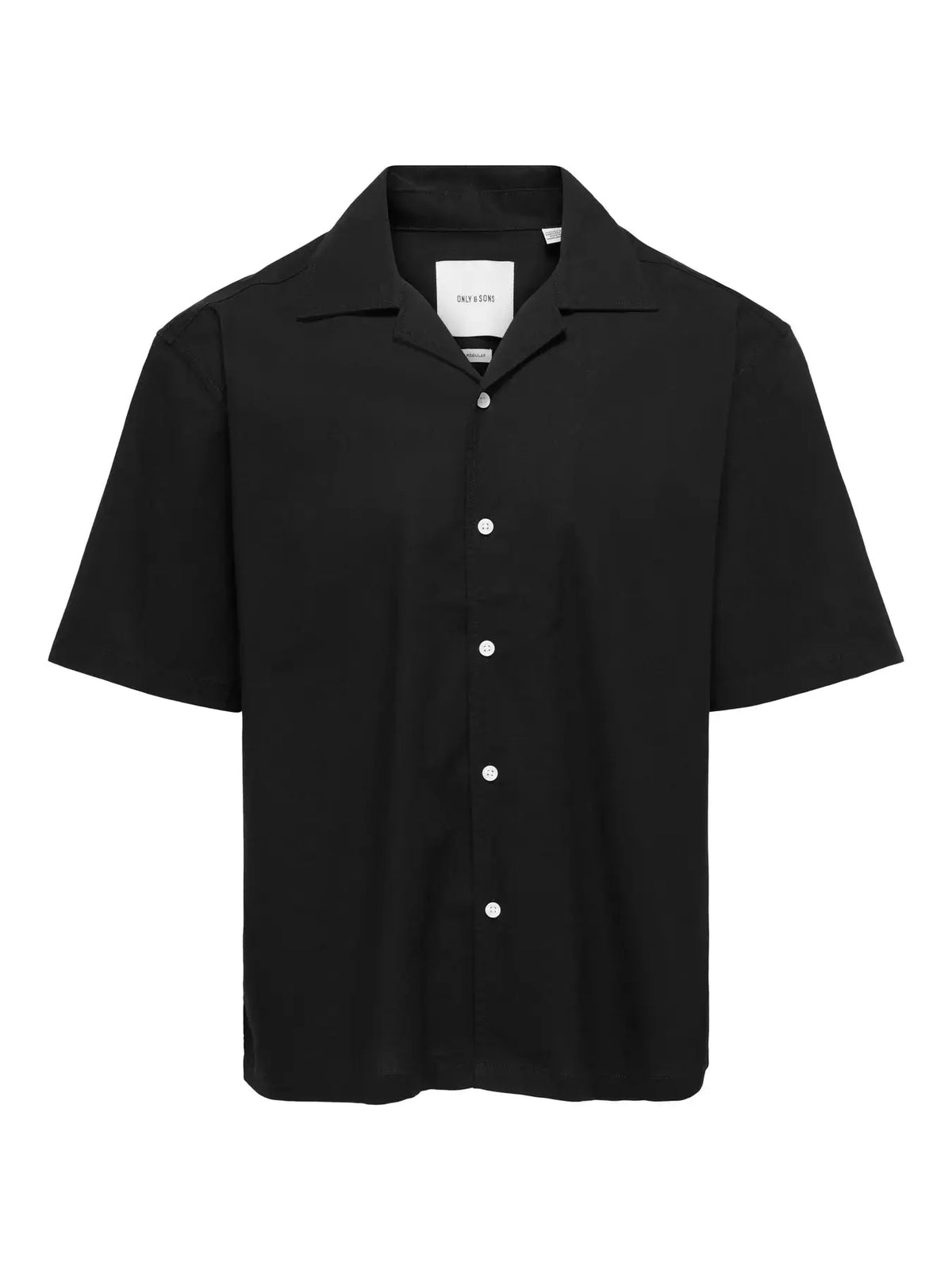 Reid Resort Skjorte - Black Only & Sons