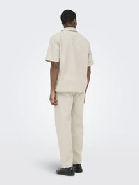 Reid Resort Skjorte - Silver Lining Only & Sons