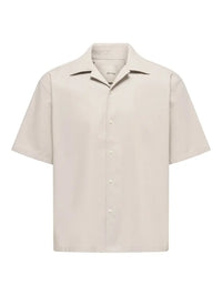 Reid Resort Skjorte - Silver Lining Only & Sons