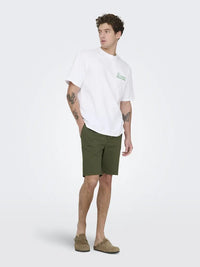 Reid Shorts - Olive Night Only & Sons