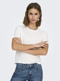 Rex T-Skjorte - Cloud Dancer JDY