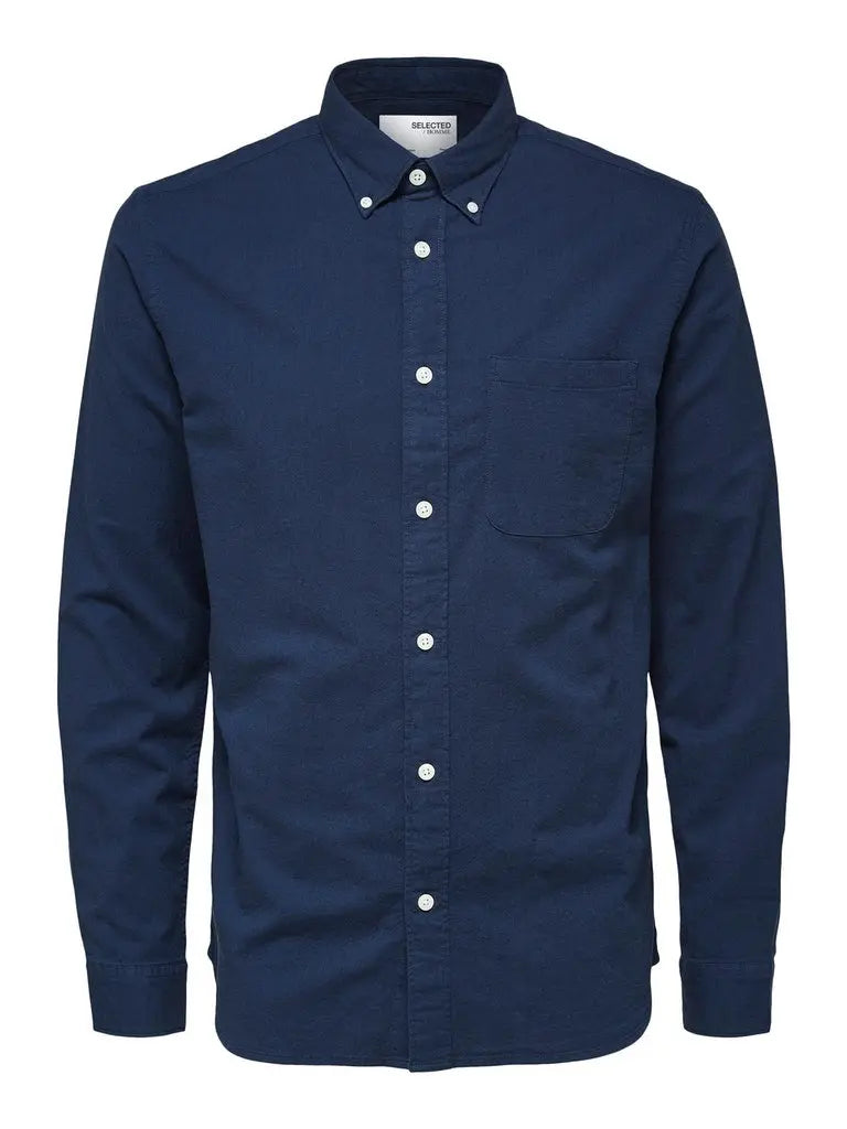 Rick Oxford Skjorte - Moonlit Ocean Selected Homme