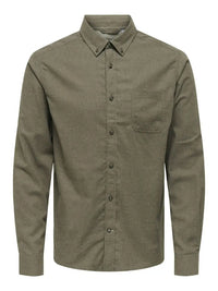 Road Regular Melange Skjorte - Falcon Only & Sons