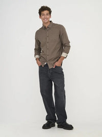 Road Regular Melange Skjorte - Falcon Only & Sons