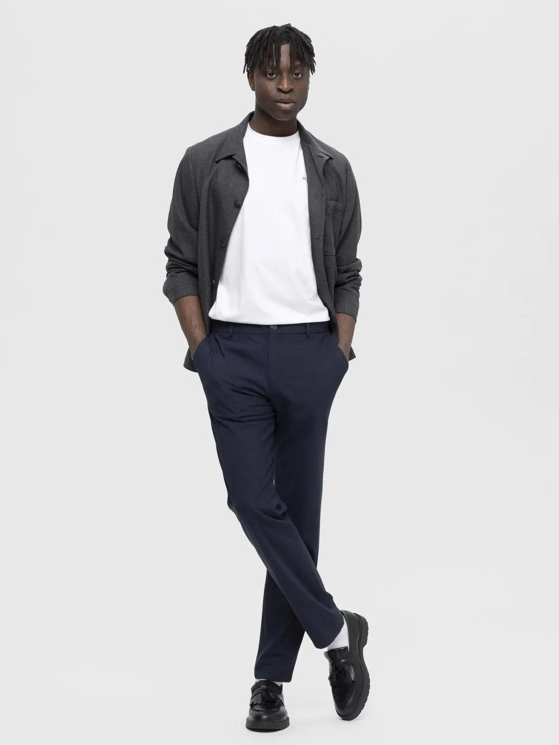 Robert 175 Flex Pant - Dark Sapphire Selected Homme