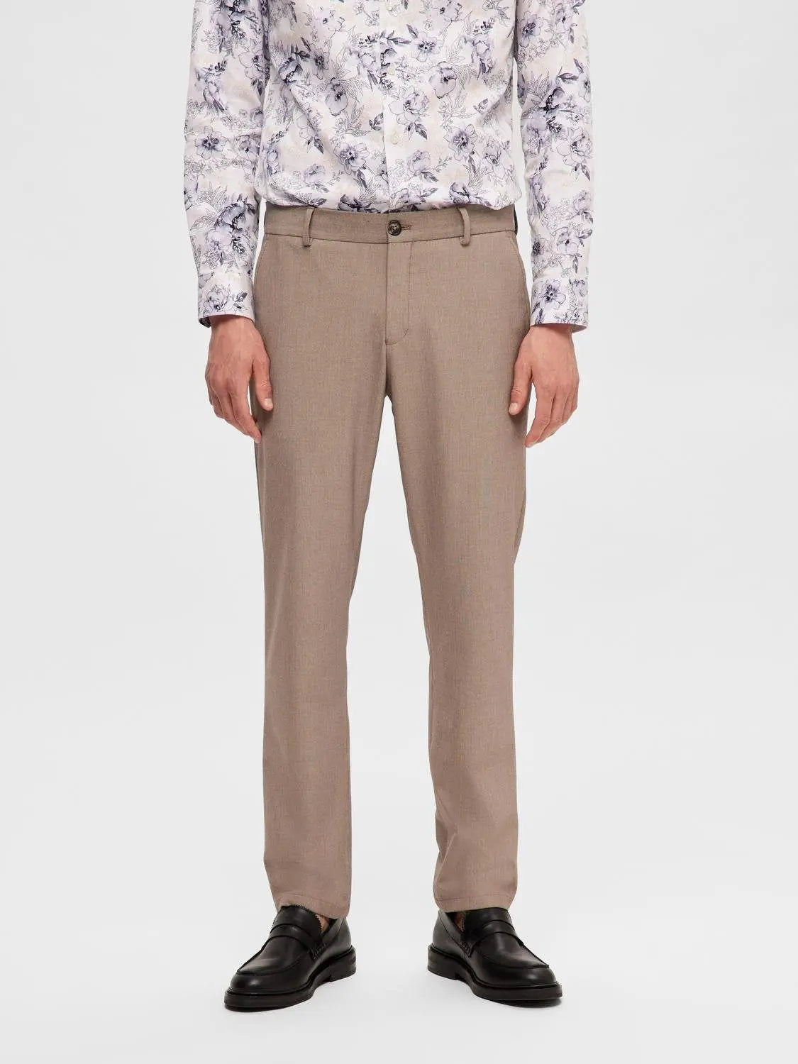 Robert 175 Flex Pant - Sand Selected Homme