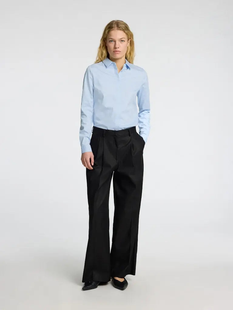Romie Skjorte - Light Blue Selected Femme