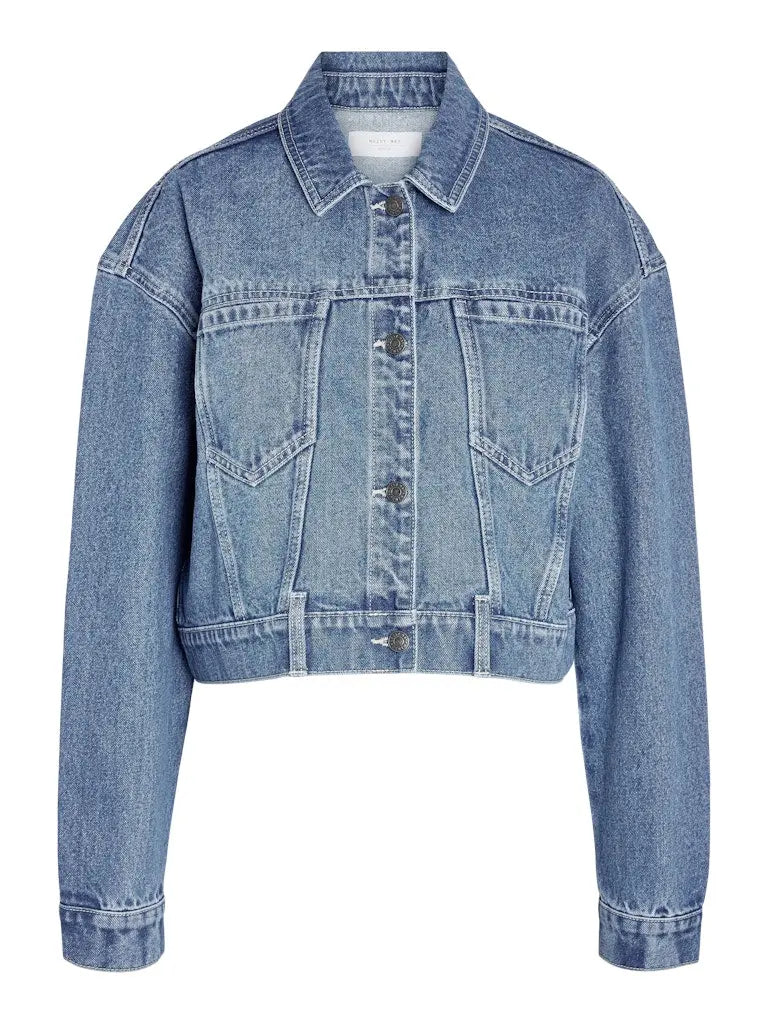 Ronja Dongerijakke - Medium Blue Denim Noisy May