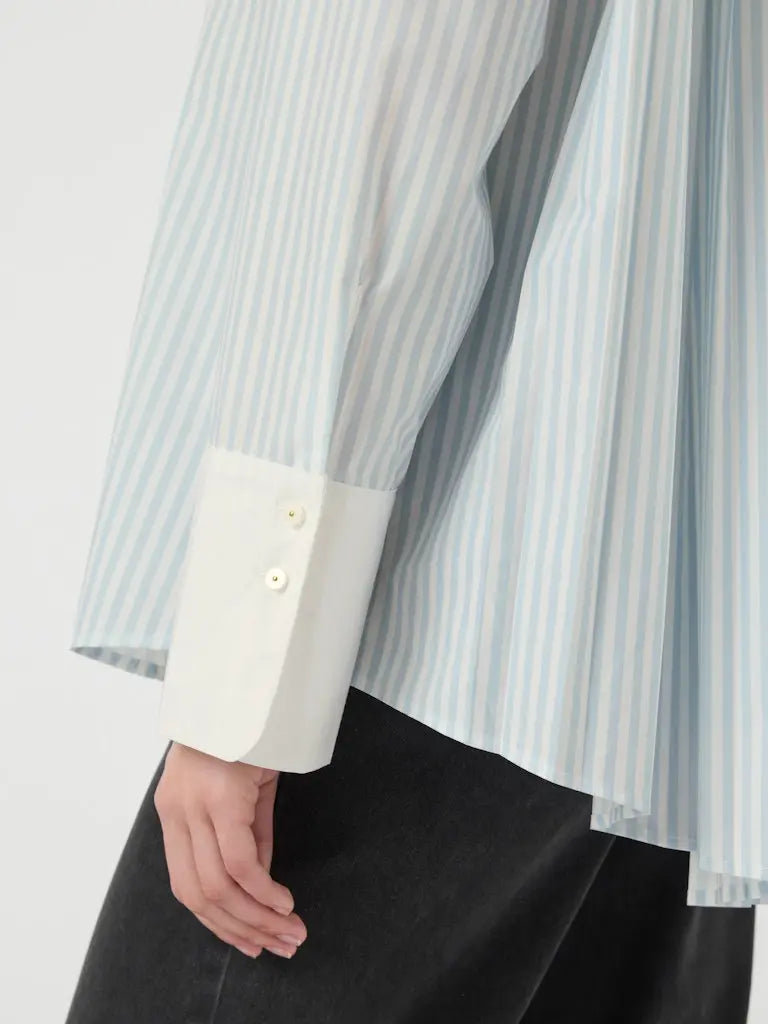 Roya Skjorte - Star White Stripes/Skyway Y.A.S