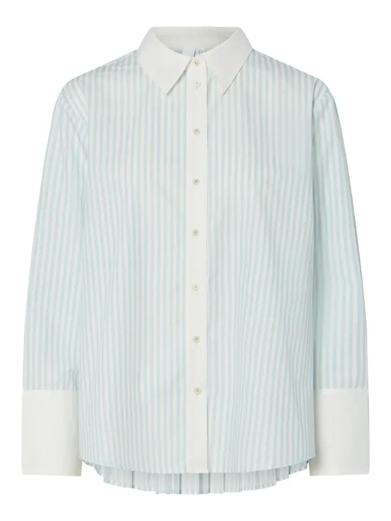 Roya Skjorte - Star White Stripes/Skyway Y.A.S