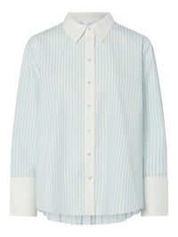 Roya Skjorte - Star White Stripes/Skyway Y.A.S