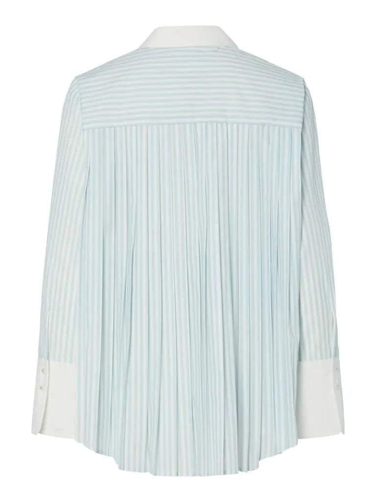 Roya Skjorte - Star White Stripes/Skyway Y.A.S