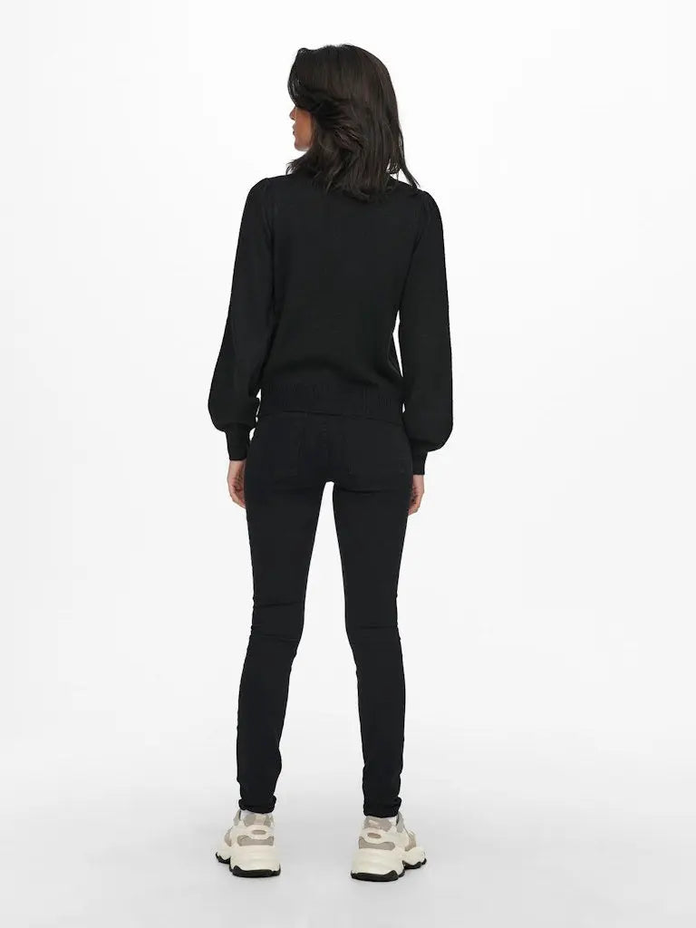 Rue Strikkegenser - Black JDY