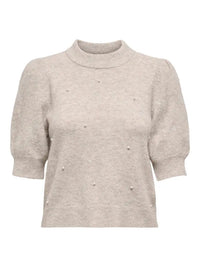 Rue Strikkegenser SS - Chateau Grey JDY