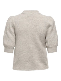 Rue Strikkegenser SS - Chateau Grey JDY