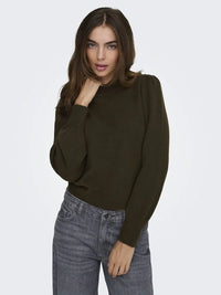 Rue Strikkegenser - Slate Black JDY