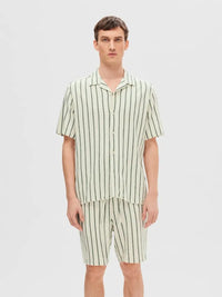 Sal Resort Skjorte - Eden Stripe Selected Homme