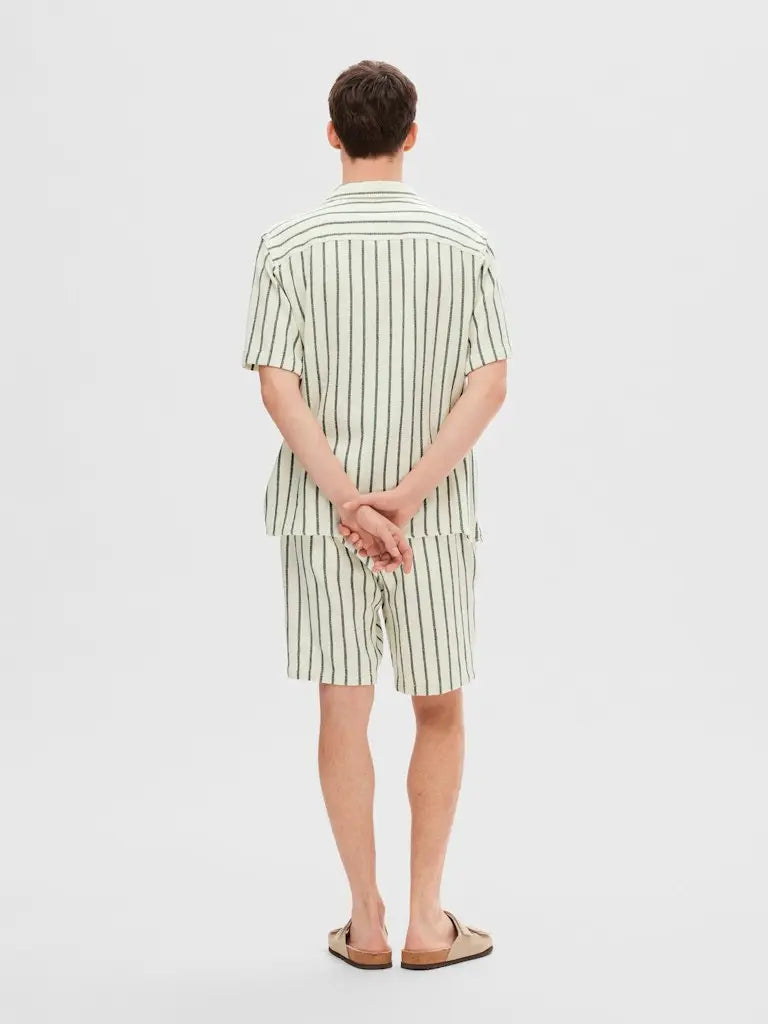 Sal Resort Skjorte - Eden Stripe Selected Homme