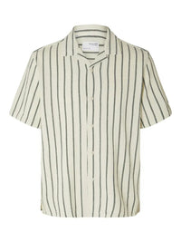 Sal Resort Skjorte - Eden Stripe Selected Homme