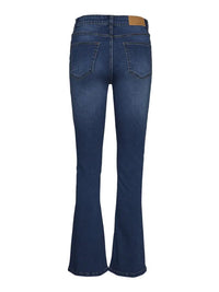 Sallie Flare Slengjeans 1021 - Medium Blue Denim Noisy May