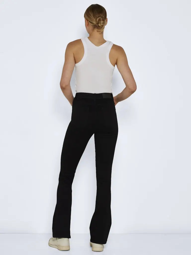 Sallie Flare Slengjeans 1023 - Black Noisy May