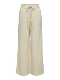 Say Linbukse - Oatmeal Detail JDY