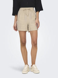 Say Linshorts - Oatmeal JDY