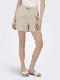 Say Linshorts - Oatmeal JDY