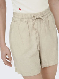Say Linshorts - Oatmeal JDY