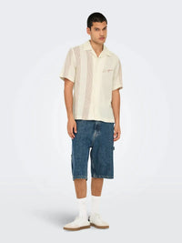 Seio Skjorte SS 0323 - Antique White Detail Only & Sons