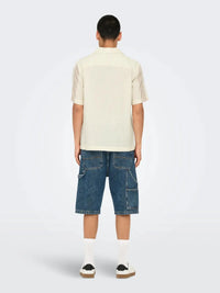 Seio Skjorte SS 0323 - Antique White Detail Only & Sons