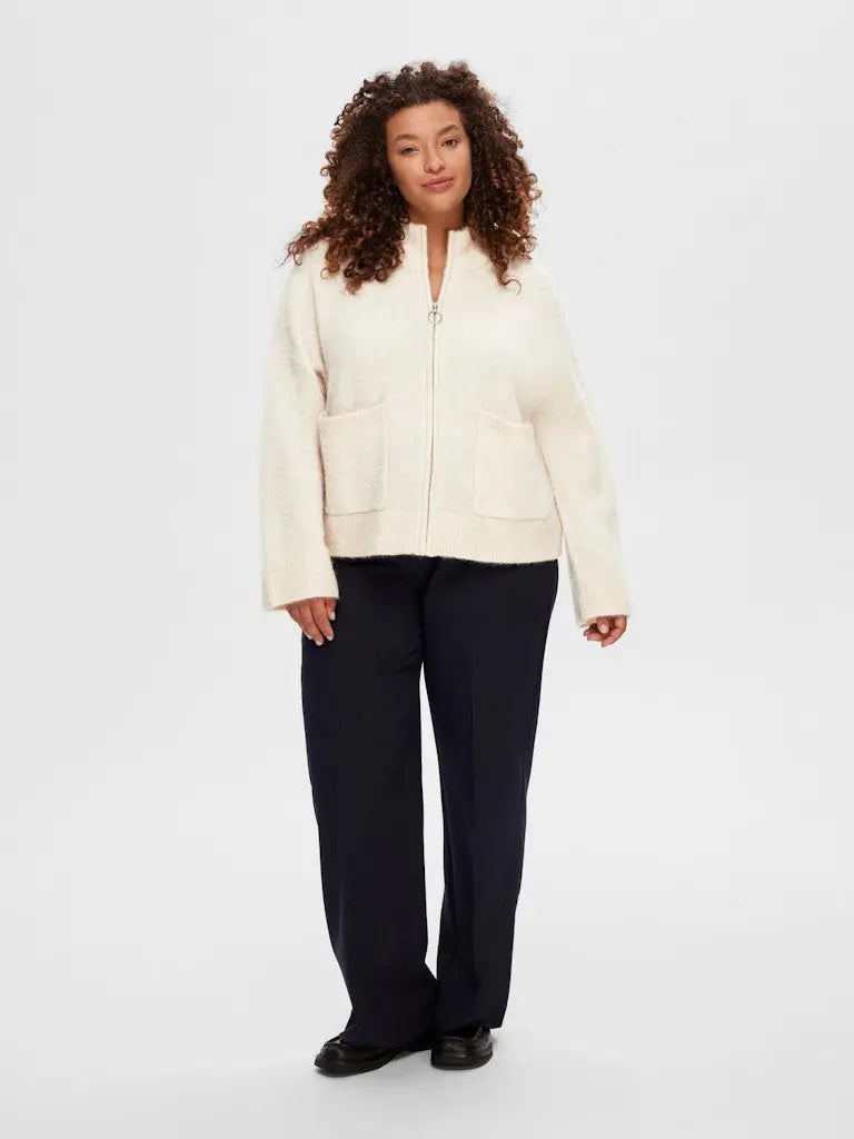 Sia Cardigan - Birch Selected Femme