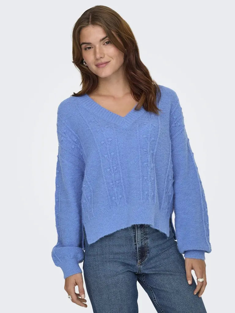 Sigrid Genser V-hals - Ebb And Flow JDY