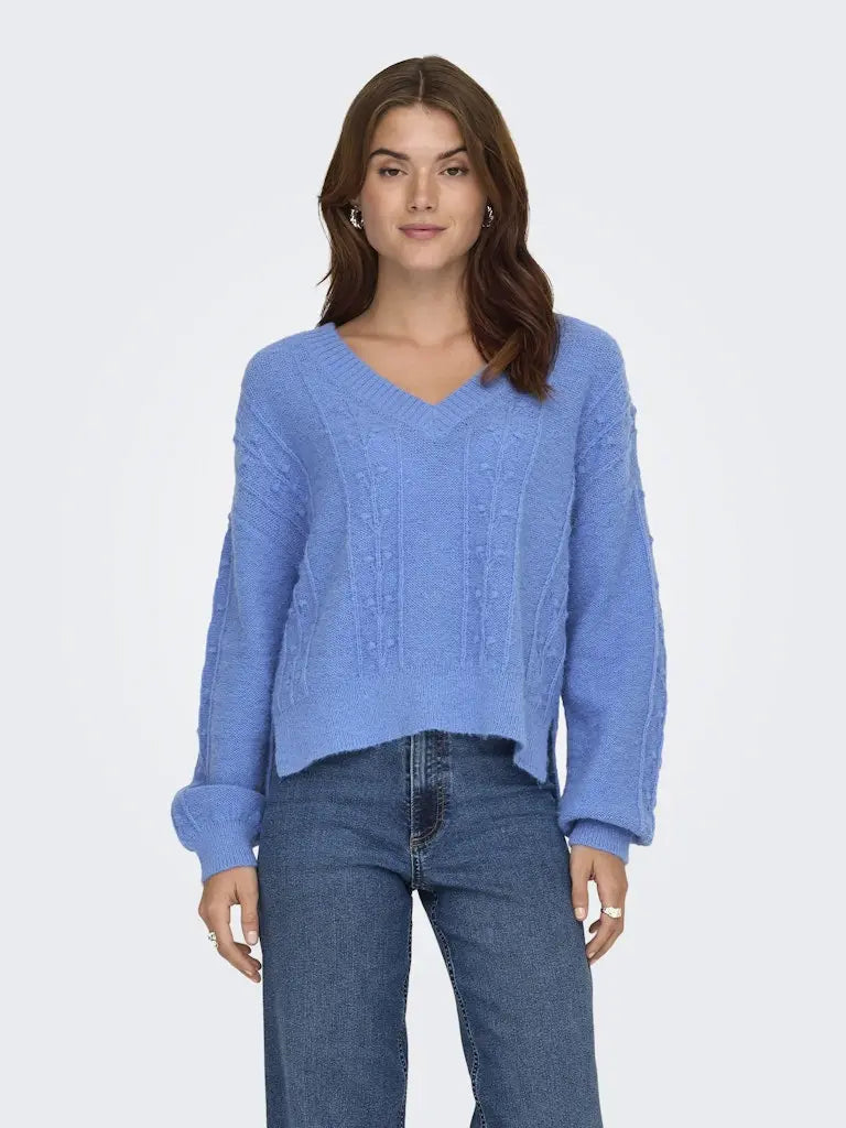 Sigrid Genser V-hals - Ebb And Flow JDY